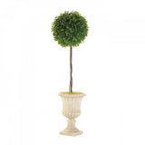 29" Topiary In White Planter