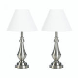 Turned High Polish Lamp Trio