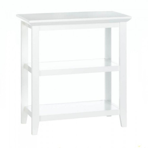 White Slim Display Table