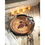 Vineyard Metal Serving Tray