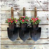 3 Shovels Wall Planters