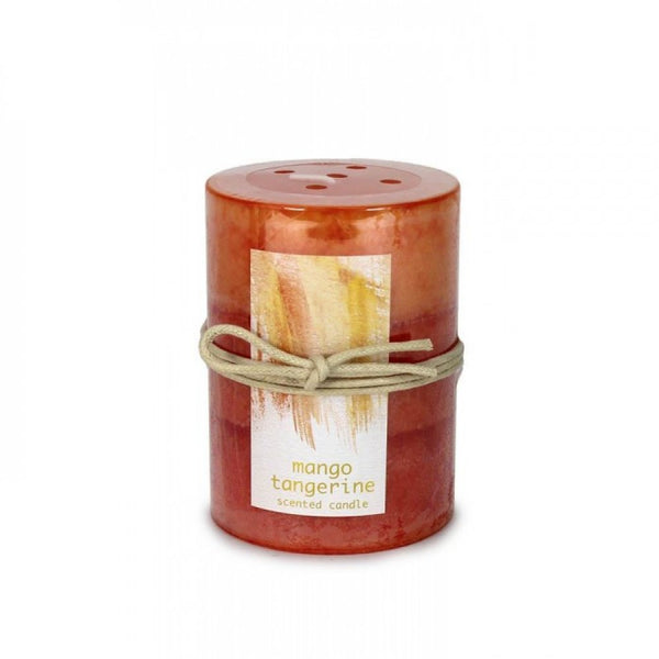 Tangerine Mango Pillar Candle 3x4