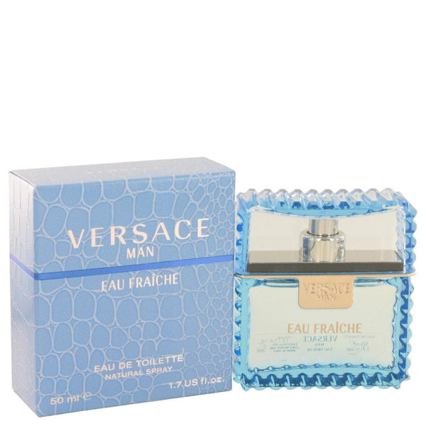 Versace Man By Versace Eau Fraiche Eau De Toilette Spray (blue) 1.7 Oz