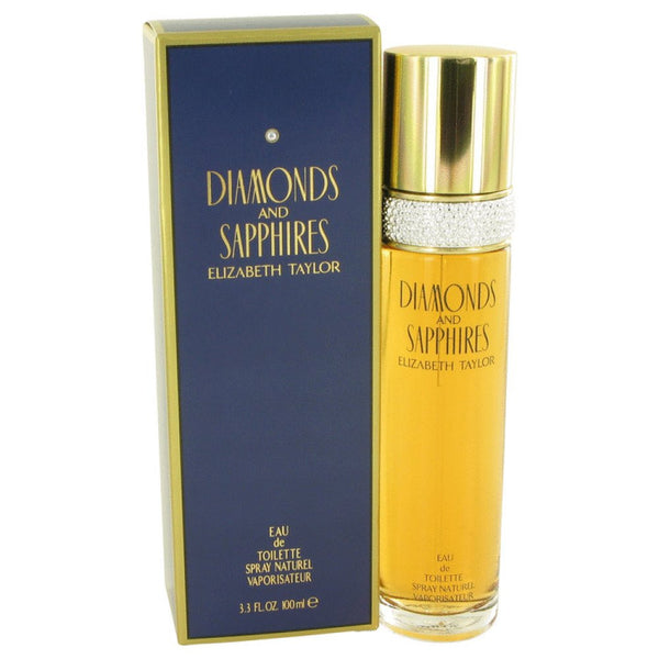 Diamonds & Saphires By Elizabeth Taylor Eau De Toilette Spray 3.4 Oz