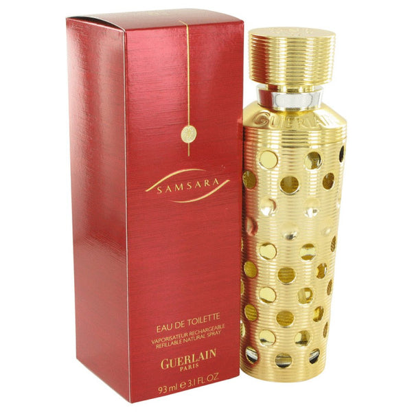 Samsara By Guerlain Eau De Toilette Spray Refillable 3.1 Oz