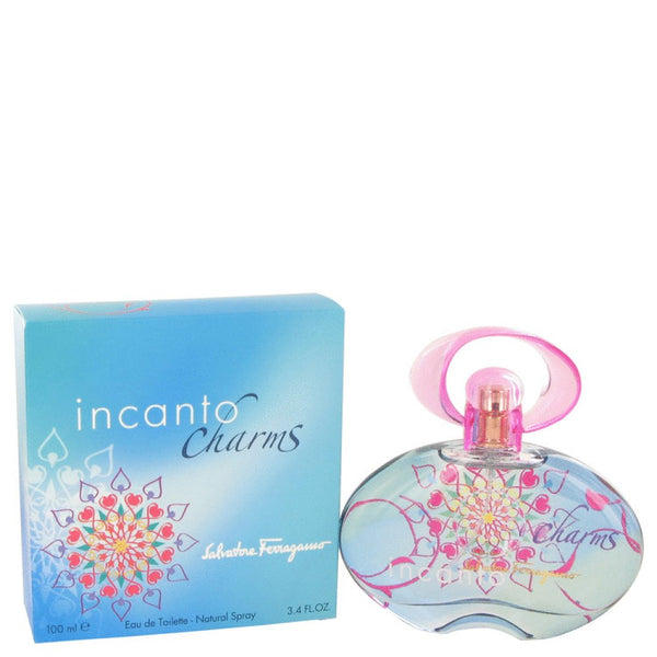 Incanto Charms By Salvatore Ferragamo Eau De Toilette Spray 3.4 Oz