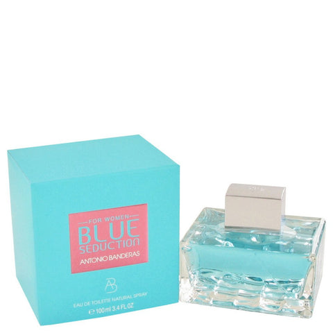 Blue Seduction By Antonio Banderas Eau De Toilette Spray 3.4 Oz