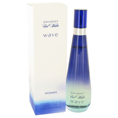 Cool Water Wave By Davidoff Eau De Toilette Spray 3.4 Oz