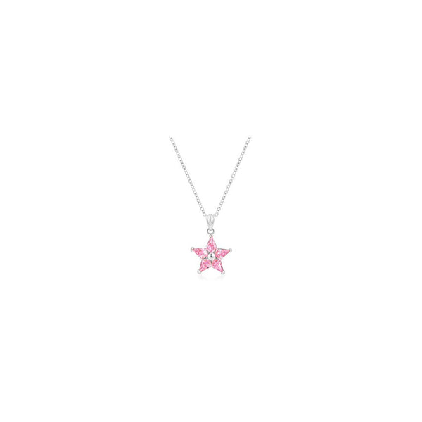 Silvertone Fancy Star Pendant