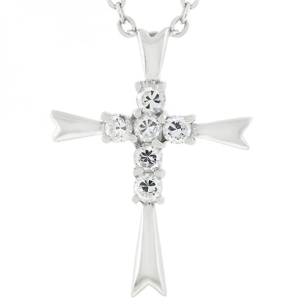 Coupled Cross Pendant