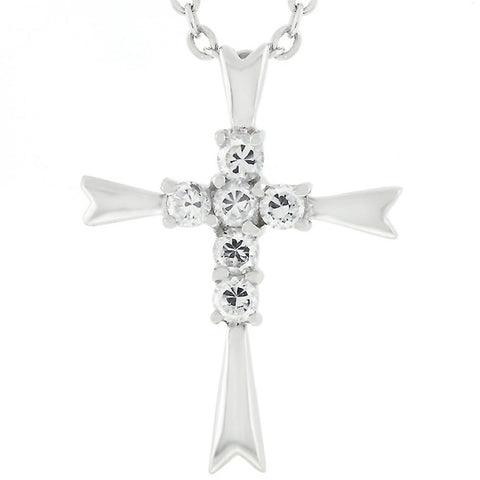 Coupled Cross Pendant