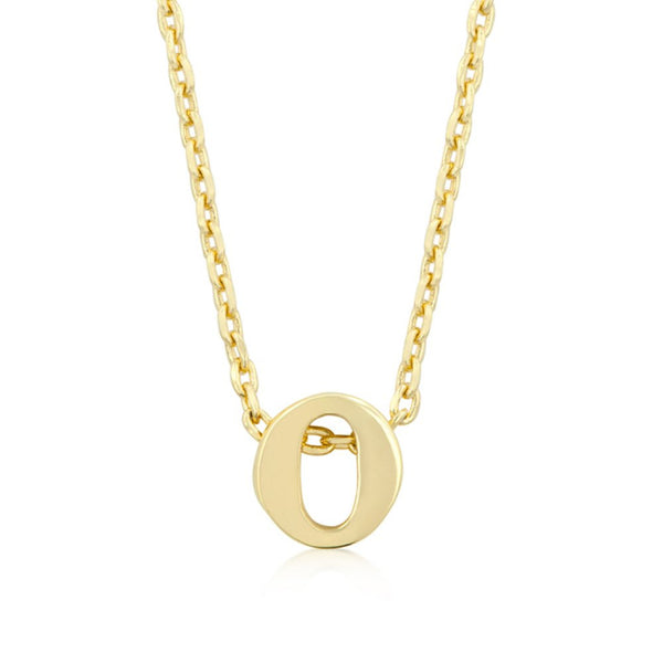 Golden Initial O Pendant