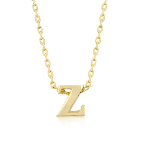 Golden Initial Z Pendant