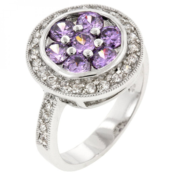 Lavender Lily Ring