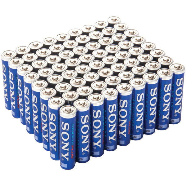 Sony Stamina Plus Alkaline Bulk Batteries (aaa; 72 Pk)