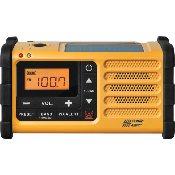 Sangean Am And Fm Weather Crank Radio With Usb