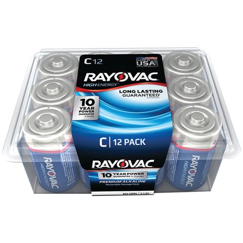 Rayovac Alkaline Batteries Reclosable Pro Pack (c 12 Pk)