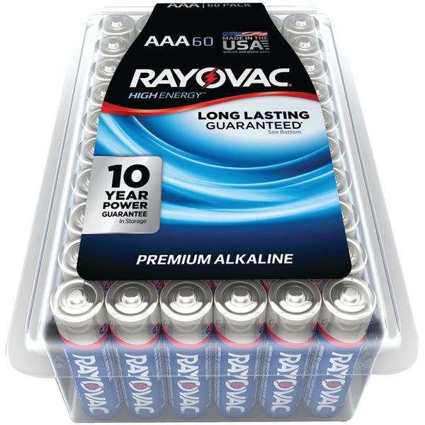 Rayovac Alkaline Batteries Reclosable Pro Pack (aaa; 60 Pk)