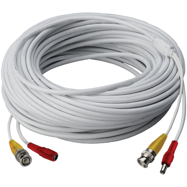 Lorex Video Rg59 Coaxial Bnc And Power Cable (250ft)