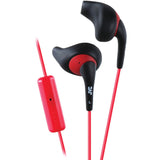 Jvc Gumy Sports Earbuds With Microphone (black)