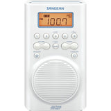 Sangean Am And Fm And Weather Alert Waterproof Shower Radio