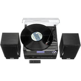 Jensen 3-speed Stereo Turntable Cd Recording System With Cassette Player, Am And Fm Stereo Radio & Mp3 Encoding