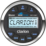 Clarion Marine Usb And Mp3 And Wma Gauge-hole Receiver With Bluetooth